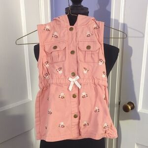 Chic Pink Top with Floral Details